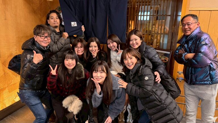 スタッフはみんな仲良し♪
