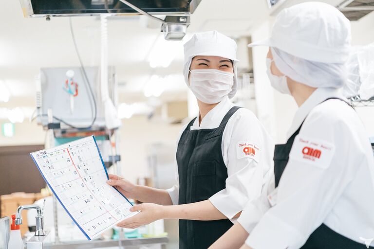 エームサービス株式会社 荒尾市立有明医療センター内の厨房