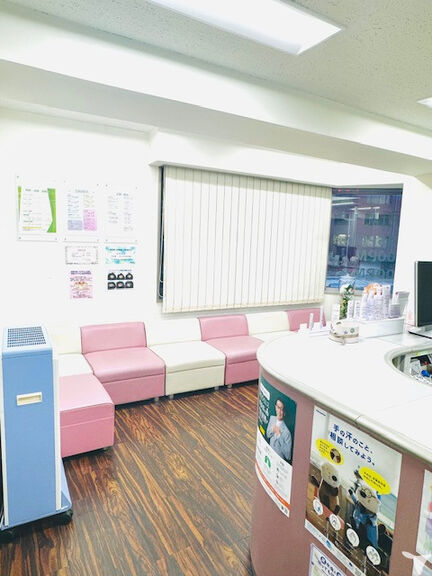 清潔な待合室
