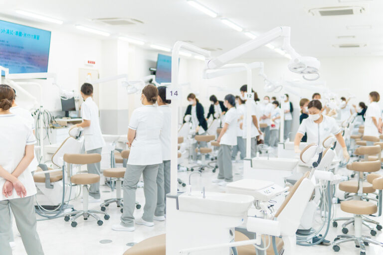 充実の実習設備があります