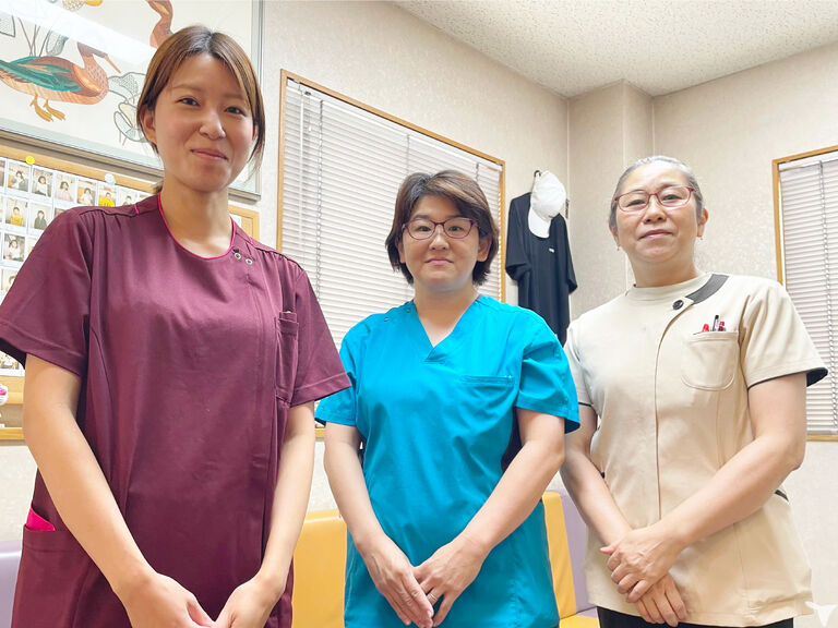 優しい先輩スタッフ