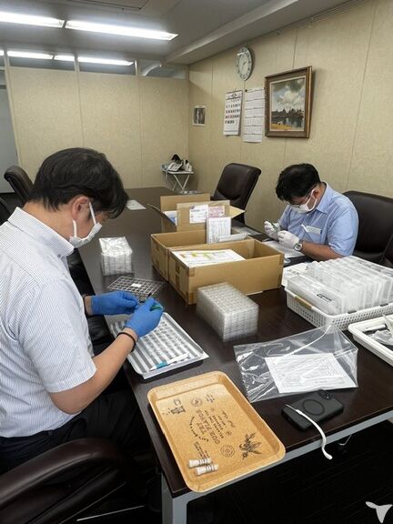 技術部による製品検品