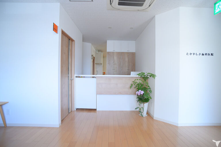 受付です