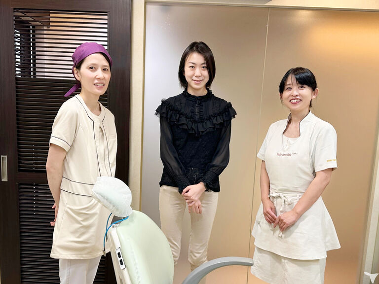 優しい先輩スタッフ
