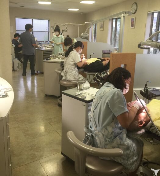 衛生士が活躍してます。