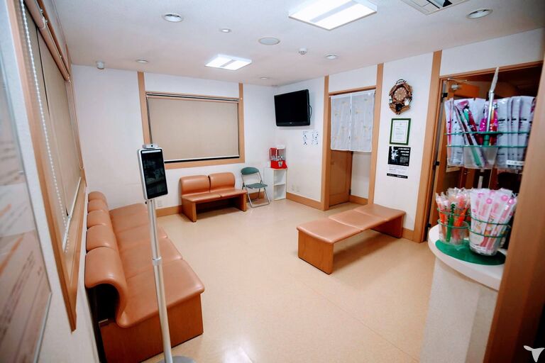待合室です
