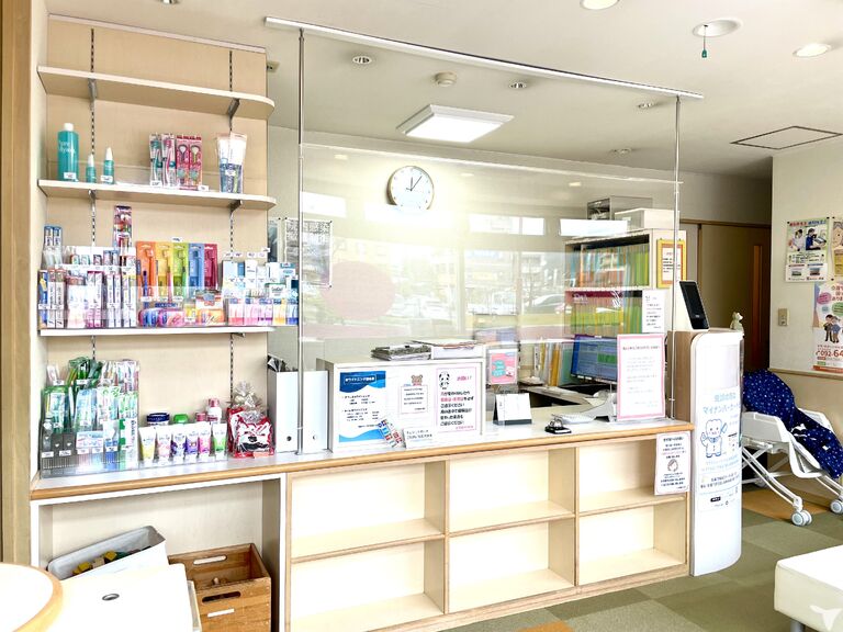 受付は常勤スタッフが対応