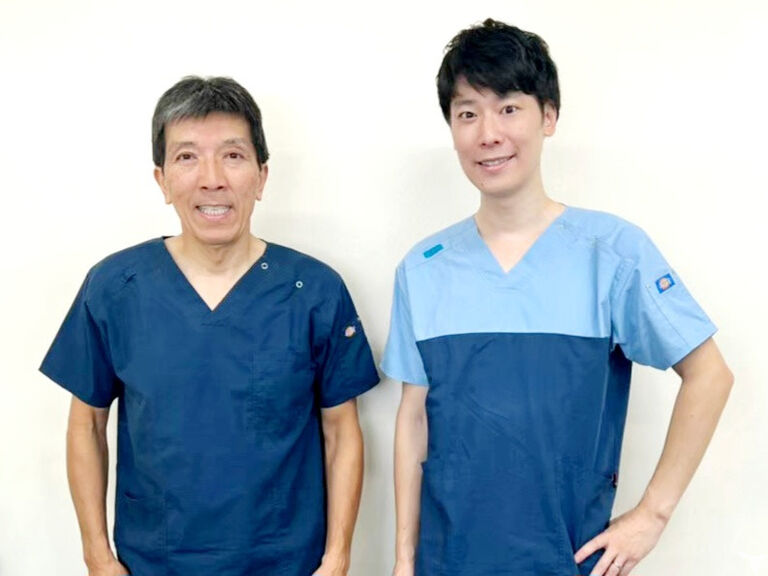 親子二代で診療してます