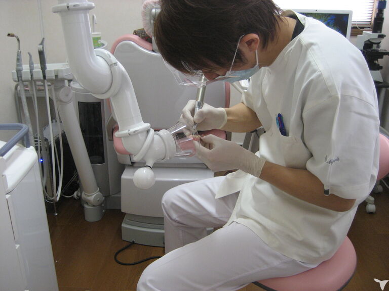 診療風景です。