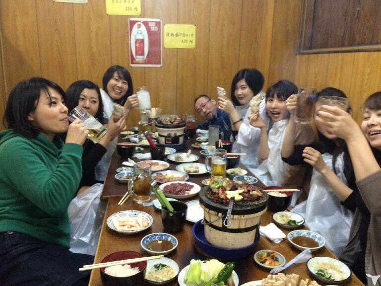 宴会も時々あります